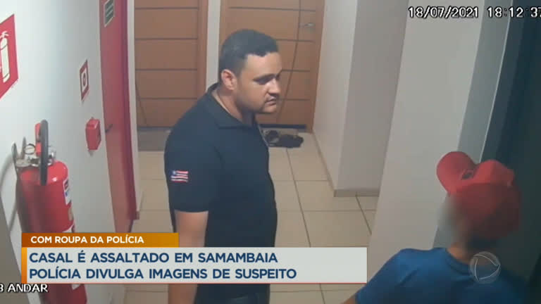Vídeo: Casal é assaltado em Samambaia e polícia divulga imagens do suspeito