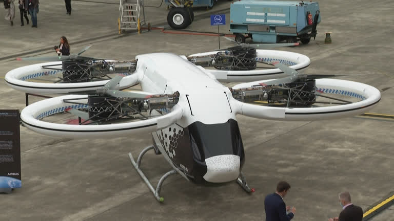 Vídeo: Airbus apresenta táxi voador elétrico e com bateria recarregável