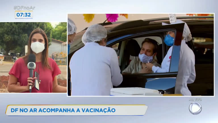 Vídeo: Pontos de vacinação no DF seguem com filas de espera nesta sexta-feira (24)