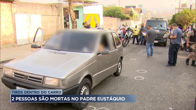 Vídeo: Duas pessoas são mortas a tiros no bairro Padre Eustáquio, em BH