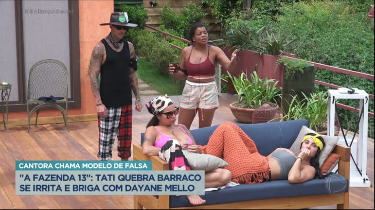 Vídeo: Dayane Mello e Tati Quebra Barraco brigam em A Fazenda 13