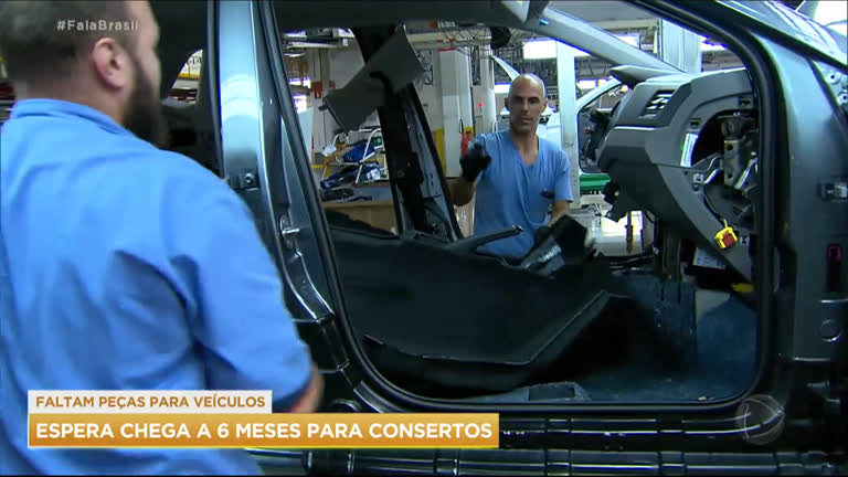 Vídeo: Falta de peças para veículos atrapalha empresas e consumidores