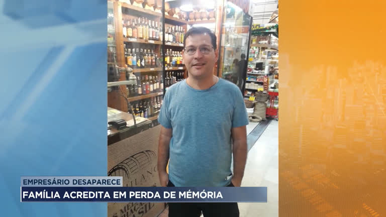 Vídeo: Empresário de BH desaparece após visitar pai em Pedro Leopoldo (MG)