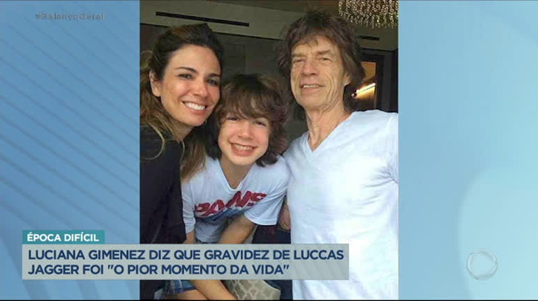 Vídeo: “Pior momento da vida”, diz Luciana Gimenez ao relembrar gravidez de Luccas Jagger