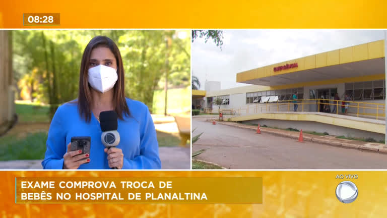 Vídeo: Exame de DNA comprova troca de bebês em hospital de Planaltina