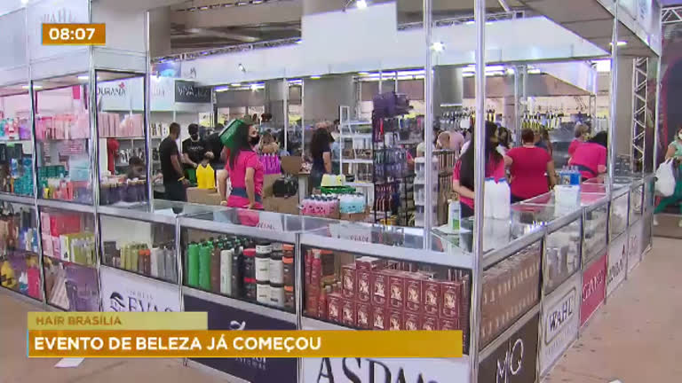 Vídeo: Hair Brasília movimenta comércio de beleza do DF