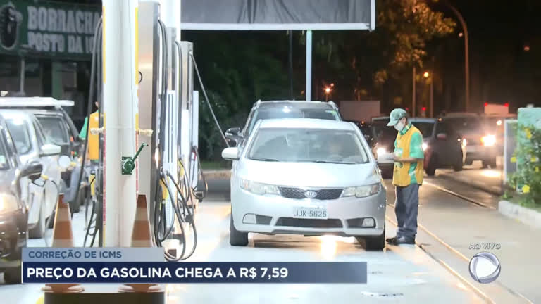Vídeo: Preço da gasolina chega a R$ 7,59 no Distrito Federal