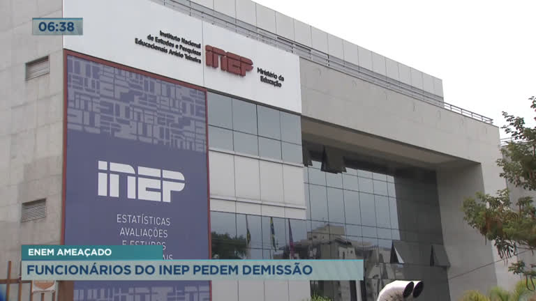 Vídeo: 29 funcionários do Inep pedem demissão dias antes do Enem