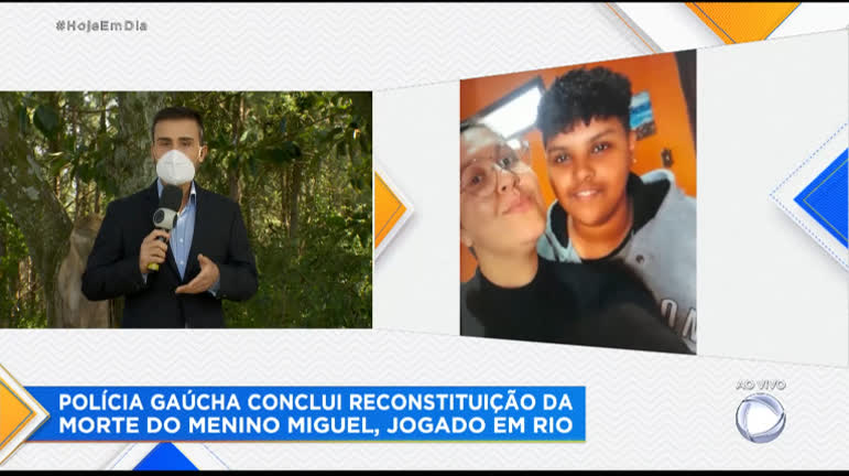 Vídeo: Polícia gaúcha conclui reconstituição da morte do menino Miguel