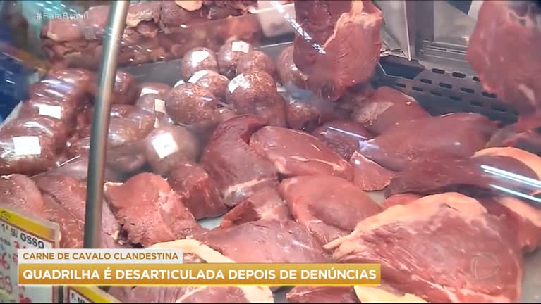 Vídeo: Polícia prende quadrilha que vendia carne de cavalo clandestina no Rio Grande do Sul