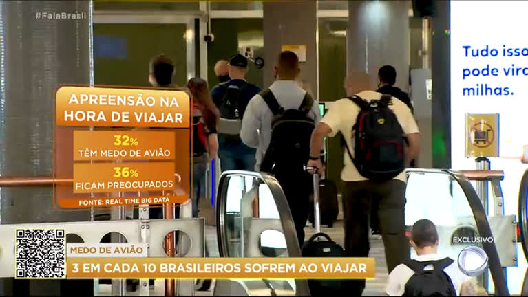 Vídeo: Medo de avião: 3 em cada 10 brasileiros sofrem ao viajar