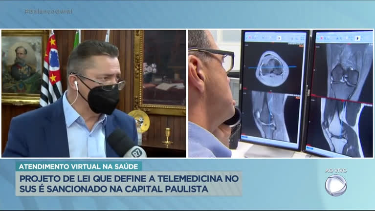 Vídeo: São Paulo sanciona projeto de lei que torna telemedicina permanente no SUS