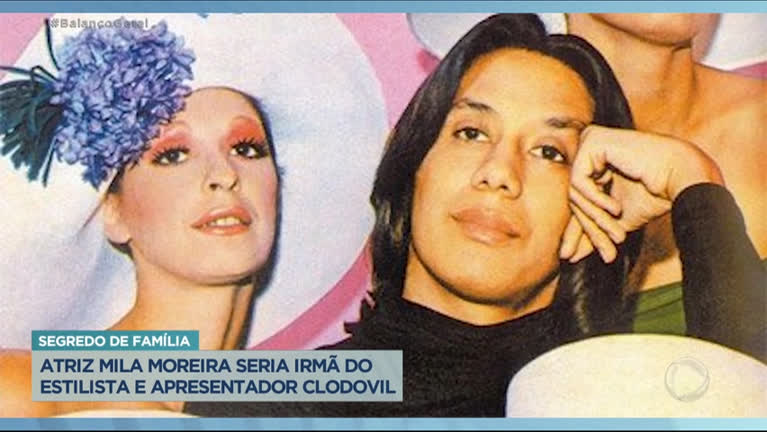 Vídeo: Atriz Mila Moreira seria irmã do apresentador Clodovil