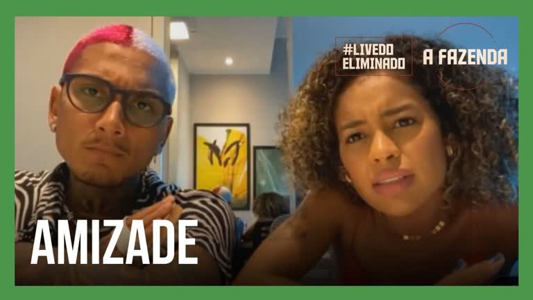 Vídeo: Live do Eliminado : Dynho e Sthefane negam romance - A Fazenda 13