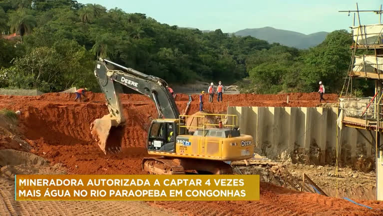 Vídeo: Mineradora poderá captar 4 vezes mais água na bacia do Rio Paraopeba