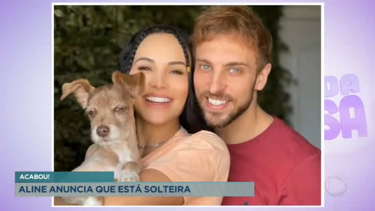 Vídeo: Aline Mineiro anuncia que está solteira