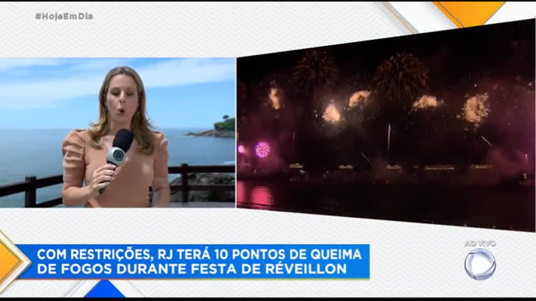 Vídeo: Com restrições, Rio terá 10 pontos de queima de fogos no Réveillon