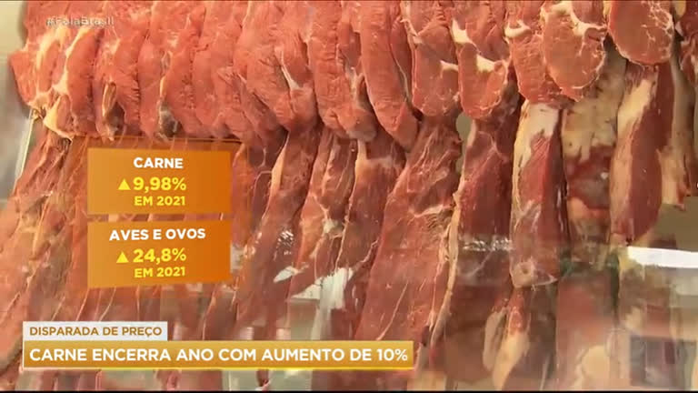 Vídeo: Inflação faz carne encerrar o ano com aumento de quase 10%