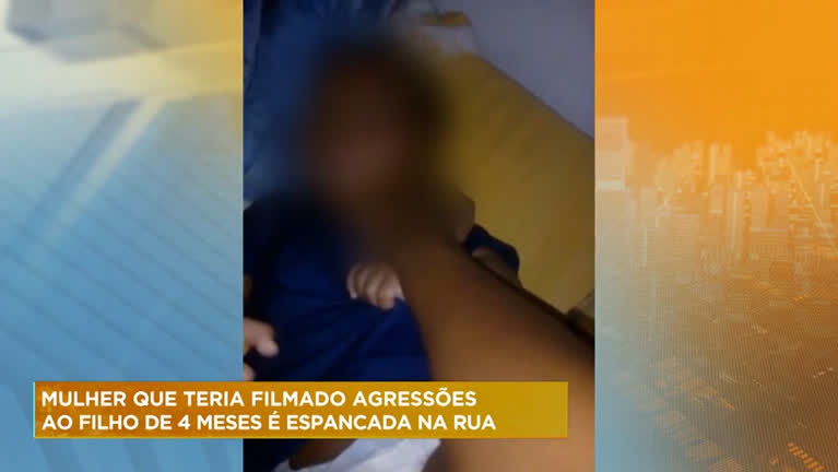 Vídeo: Moradores espancam mulher que teria enforcado bebê de 4 meses