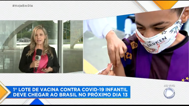 Vídeo: Primeiro lote da vacina contra a covid-19 para crianças deve chegar ao Brasil dia 13
