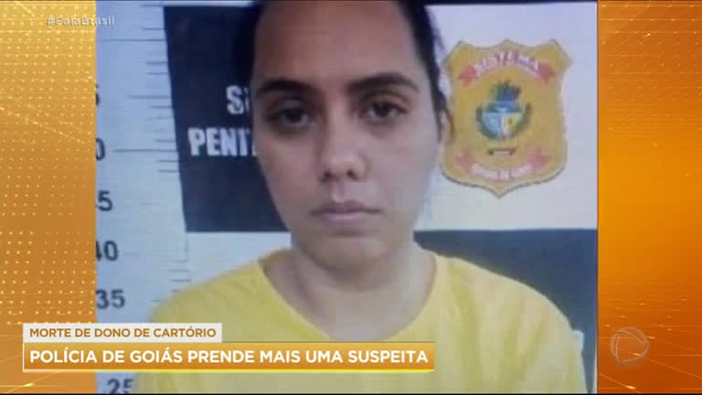 Vídeo: Polícia de Goiás prende mais uma suspeita de envolvimento na morte de dono de cartório