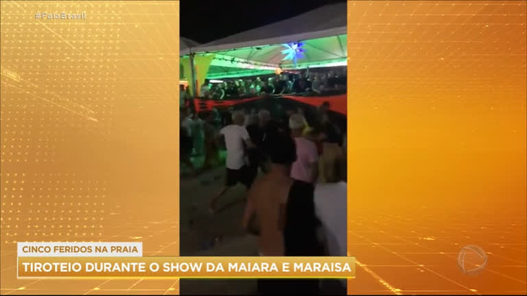 Vídeo: Tiroteio durante show de Maiara e Maraisa deixa cinco feridos em Angra dos Reis