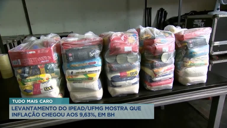 Vídeo: Inflação chegou aos 9,6% em Belo Horizonte em 2021