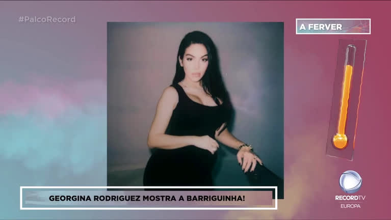 Vídeo: Georgina Rodriguez mostra a barriguinha