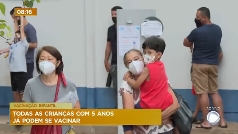 Vídeo: Covid-19: começa nesta quarta (26) vacinação de crianças de 5 anos no DF