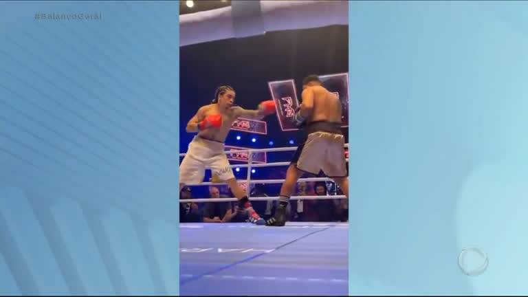 Vídeo: Whindersson Nunes empata com Popó na sua estreia no boxe