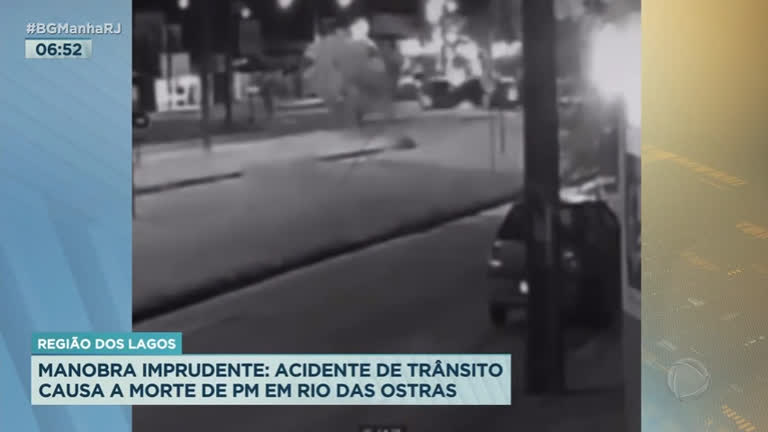 Vídeo: Rio: policial morre em acidente de transito na Região dos Lagos