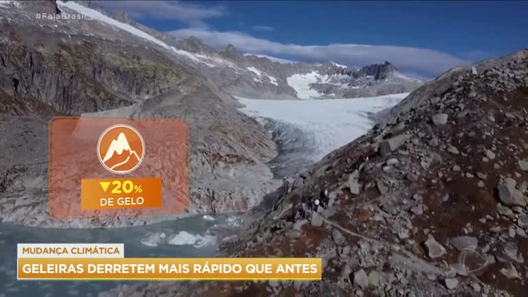 Vídeo: Aquecimento global: Estudo revela que geleiras estão derretendo mais rápido