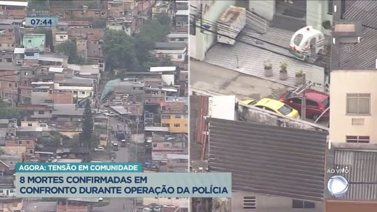 Vídeo: Oito mortes são confirmadas após operação em comunidade no Rio