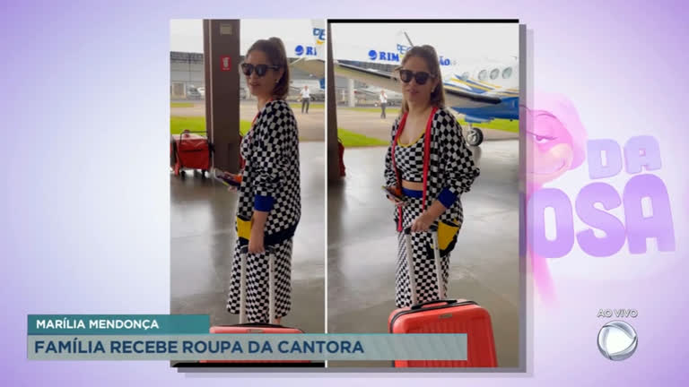 Vídeo: Família de Marília Mendonça recebe roupa que a cantora estava no acidente que a matou