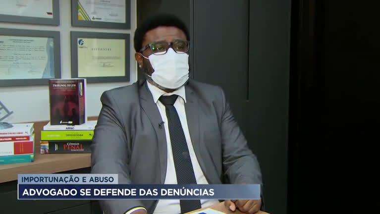 Vídeo: Advogado da OAB-Minas nega acusações de estupro