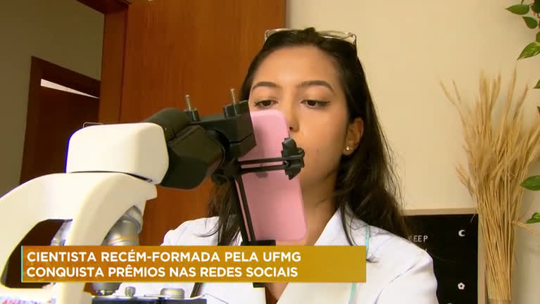 Vídeo: Cientista formada pela UFMG faz sucesso e conquista prêmios