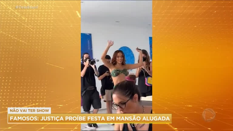 Vídeo: Polícia encerra festa que tinha Anitta e mais famosos na Bahia