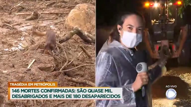 Vídeo: Chega a 146 o número de mortos em Petrópolis (RJ)