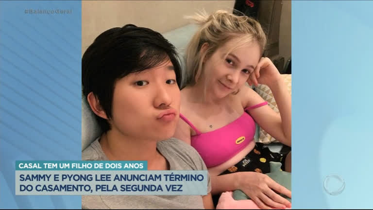 Vídeo: Pyong Lee e Sammy anunciam término do casamento