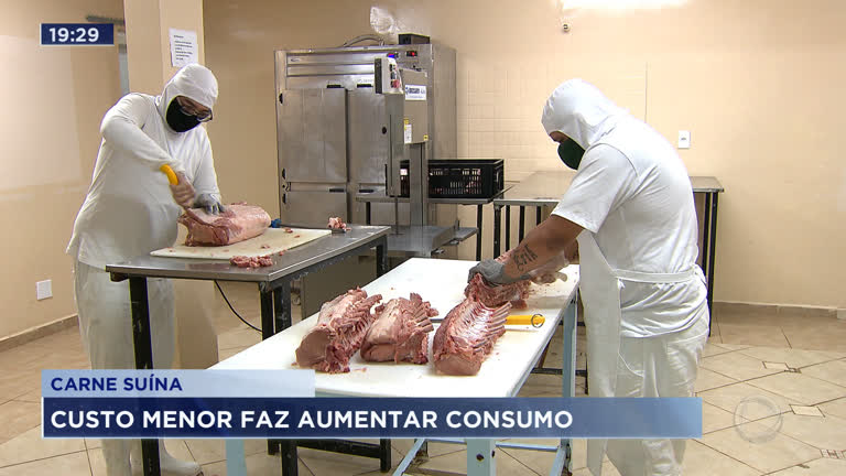 Vídeo: Aumento da procura por carne suína é registrado na região.