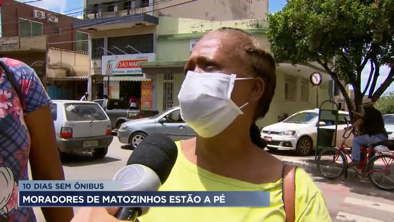 Vídeo: Moradores de Matozinhos (MG) estão há 10 dias sem ônibus