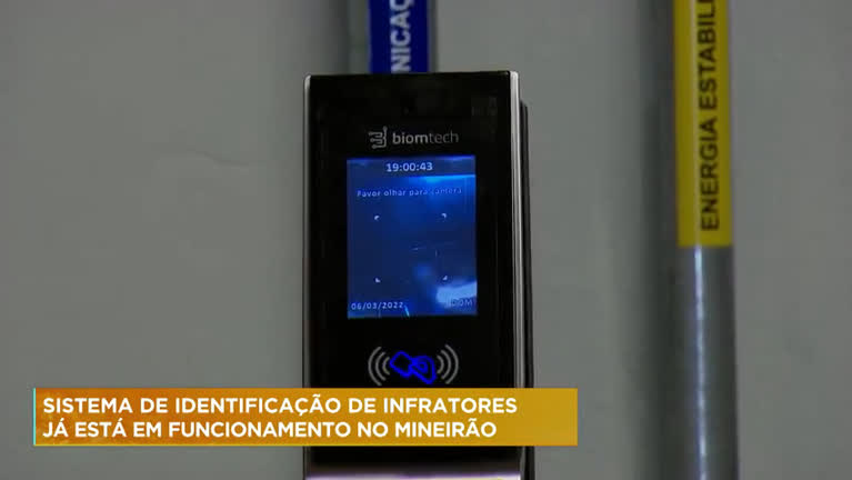 Vídeo: Mineirão inaugura sistema de identificação de infratores