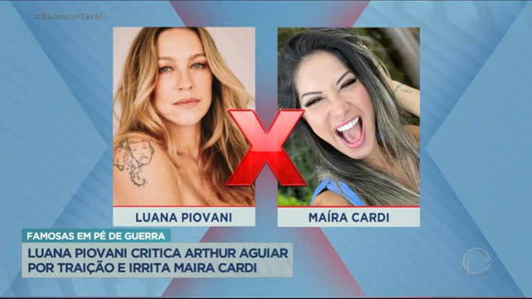 Vídeo: Maíra Cardi rebate comentários de Luana Piovani sobre Arthur Aguiar: "Você também traiu"
