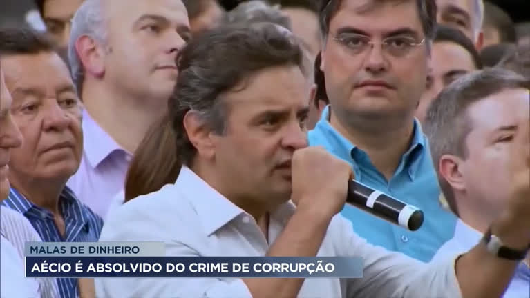 Vídeo: Aécio Neves é absolvido do crime de corrupção