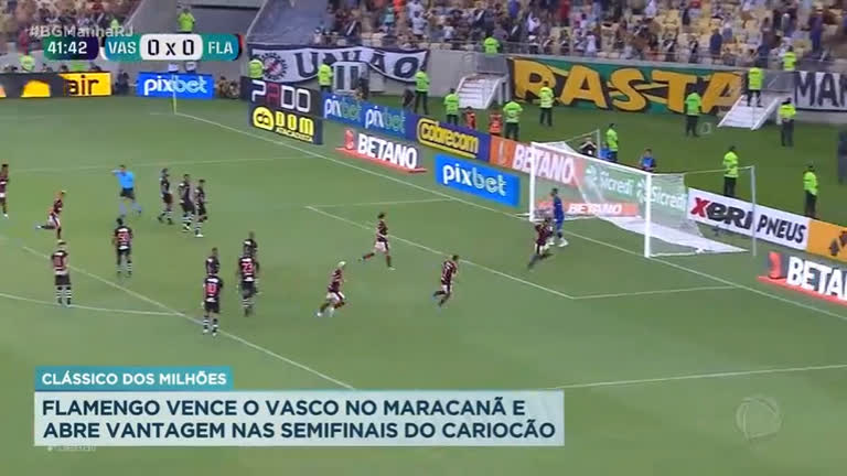 Vídeo: Cariocão: Flamengo vence Vasco e abre vantagem nas semifinais