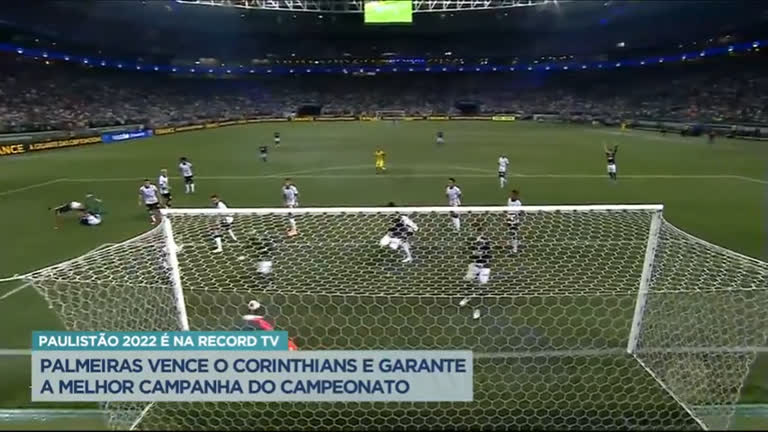 Vídeo: Palmeiras bate Corinthians e garante melhor campanha do Paulistão
