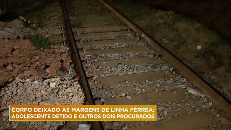 Vídeo: Homem é morto e corpo é abandonado em linha férrea de Ibirité (MG)