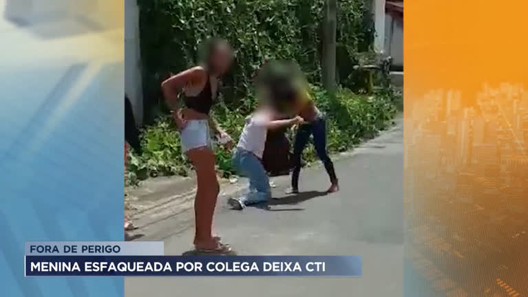 Vídeo: Adolescente esfaqueada por colega em Sete Lagoas (MG) deixa CTI