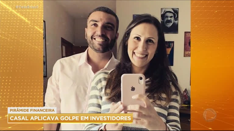 Vídeo: Polícia investiga casal suspeito de aplicar golpe da pirâmide financeira em MG