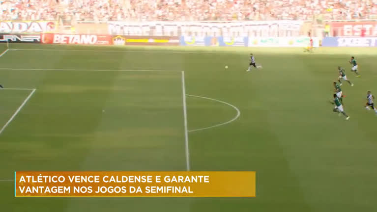 Vídeo: Atlético-MG vence a Caldense e termina líder da 1ª fase do Mineiro